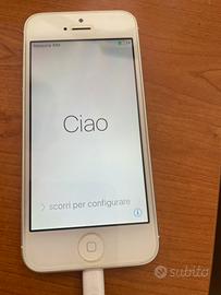 Iphone 5 silver condizioni impeccabili