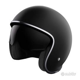 CASCO JET VINTAGE MOTO CAFE' RACER CUSTOM STORMER 