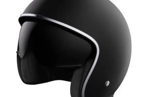 CASCO JET VINTAGE MOTO CAFE' RACER CUSTOM STORMER 