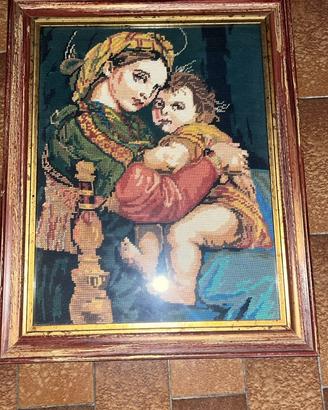 Quadro ad uncinetto