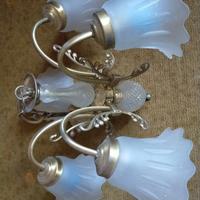 Lampadario a 5 bicchieri