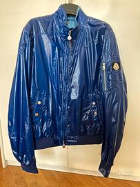 Giacca moncler donna, colore blu, nuova