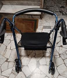 carrellino  deambulatore anziani