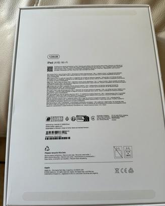 Apple ipad 10.9” (2025/A16) 128 GB NUOVO+ Cover
