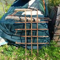 3 antiche inferriate per finestre 