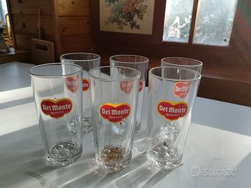 Lotto 6 bicchieri collezione del monte