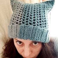 Cappello "Petrolio" fatto a mano handmade 