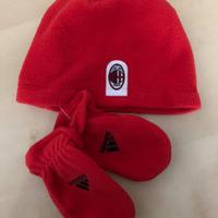 Cappello e guanti in pile Adidas