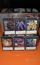 Lotto carte numero yu gi oh