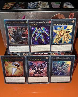 Lotto carte numero yu gi oh