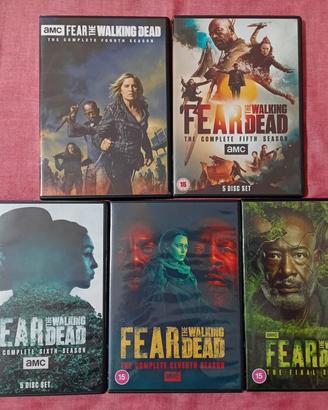 dvd serie Fear The Walking Dead e spin-off