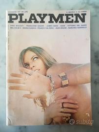 PLAYMEN anno I n. 6 novembre 1967 con paginone