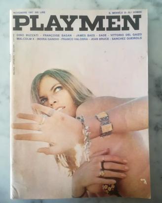 PLAYMEN anno I n. 6 novembre 1967 con paginone