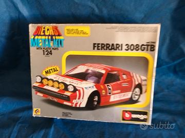 modello burago ferrari 308 kit