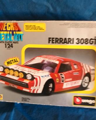 modello burago ferrari 308 kit
