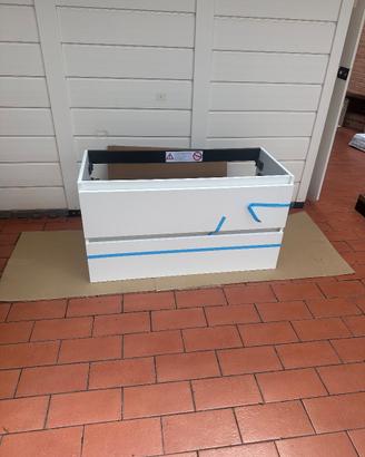 Mobile bagno sospeso 100 cm [piccoli difetti - B]