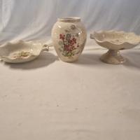Set Vaso, Fruttiera e Ciotola con Piedistallo