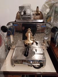 Macchina caffè e affettatrice vintage