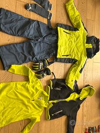 Set completo sci marca 8848 4-6 anni 104-116 cm