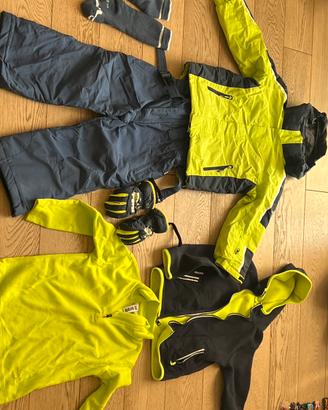 Set completo sci marca 8848 4-6 anni 104-116 cm