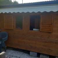 Roulotte più bungalow