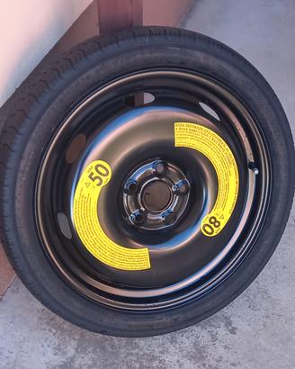 ruotino 125/70 r18 vw audi