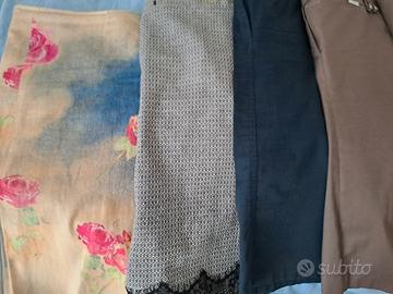 Sette gonne, cotone, tg.48, firmate.