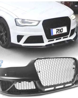 KIT PARAURTI ANTERIORE PER AUDI A4 B8 13-16 LOOK R
