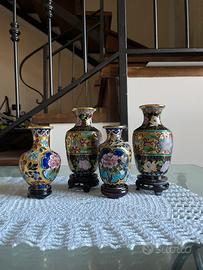 Vasi cloisonné cinesi - 60