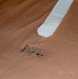 Poncho mantella con frange