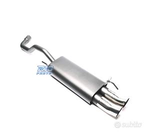 SILENZIATORE DI SCARICO PER VOLKSWAGEN VW POLO 199