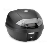 Bauletto kappa lt. 30 nero goffrato versione tech