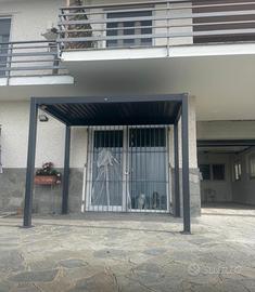 Pergola fasoli piante