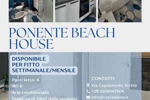 ERCHIE - appuntamento sul mare 4 pax - wi-fi - A/C