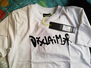 Maglietta t-shirt DISCLAIMER tg. M