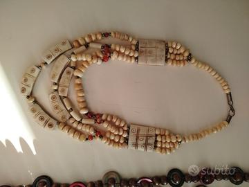 Collane per look etnico 