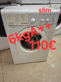 lavatrice indesit 6kg slim classe Apiu piu 