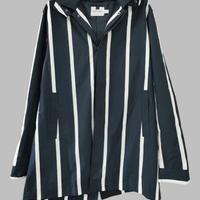 Giacca da mezza stagione blu/bianco Topman (XL)