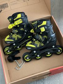 Pattini in linea bambino ROCES n.26-29+protezioni