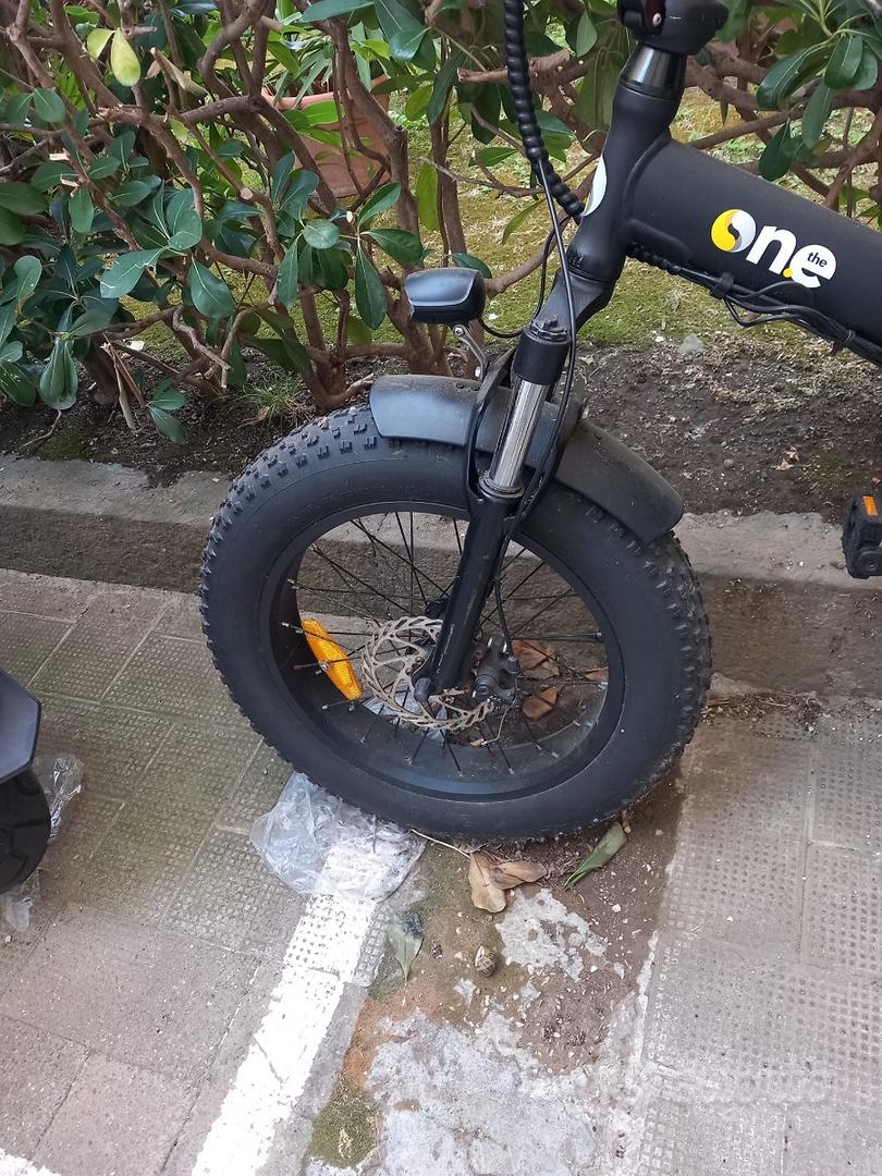 Bicicletta Fat Bike The One Rider Bicicletta Elettrica Fat Bike The
