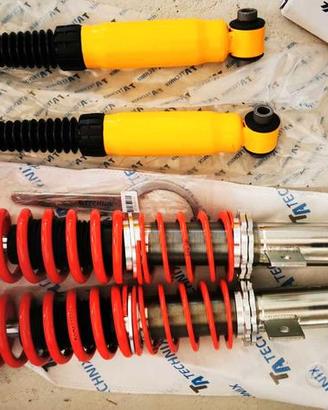 4 Ammortizzatori Sportivi Regolabili PEUGEOT 206