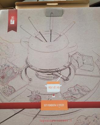 Set fonduta - Tognana 17 pezzi