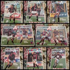 8 Cartoline Bologna FC anno 1996 