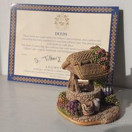 LILLIPUT LANE 1985-1999 Make a Wish- Fisherman Cot