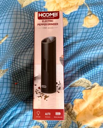 Macina Pepe Sale Elettrico HOOMEI Automatico LED