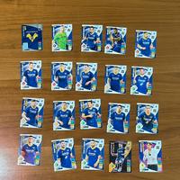 Carte panini squadra Hellas Verona
