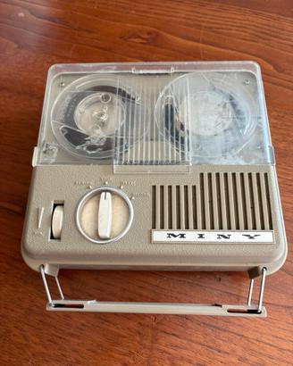 Registratore bobbine vintage MINY , portatile