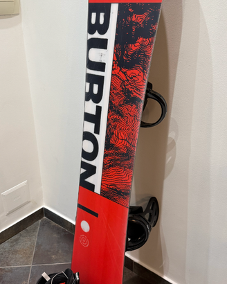 Tavola Burton Ripcord 158W + Attacchi + Scarponi