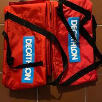 2 Sacche portascì Decathlon