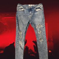 Bershka Ripped Skinny Pants